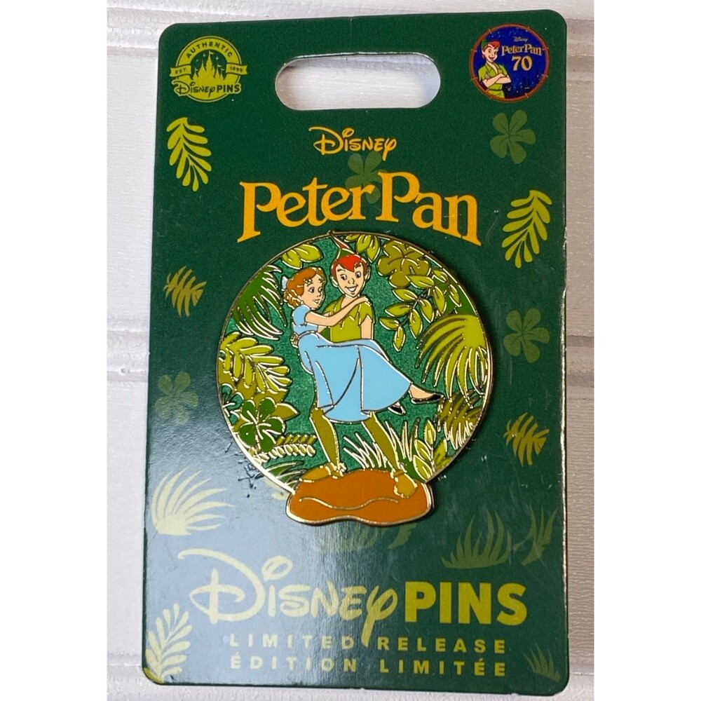 Peter Pan & Wendy Disney Pin 70th Anniversary Limited Release Cloisonne 2023